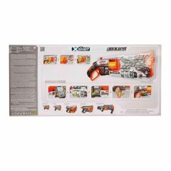 Nessiworld 36606 X-Shot Skins Lock Blaster 16 Mermili Sünger Dart Atan Silah 56 cm -Sunman