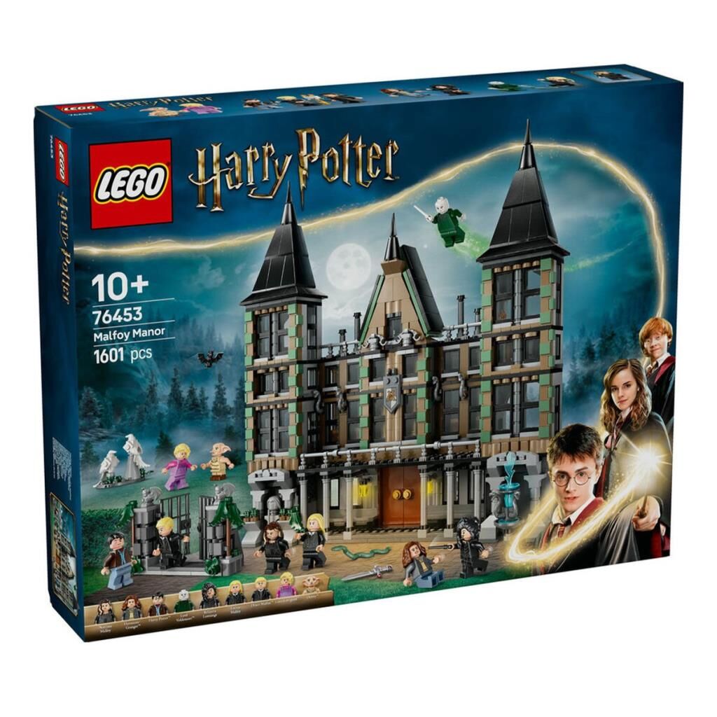 Nessiworld  76453 Lego Harry Potter - Malfoy Malikanesi 1601 parça +10 yaş