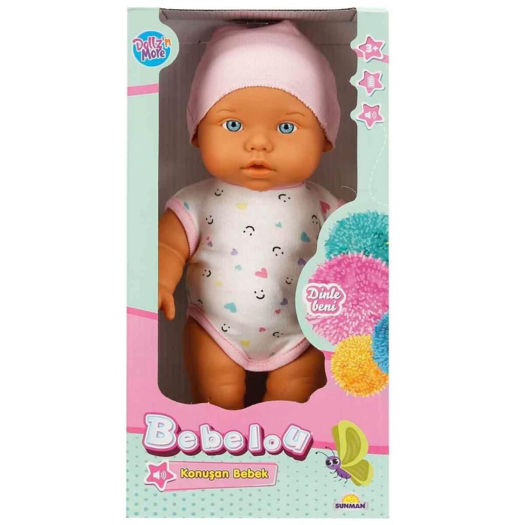 Nessiworld  30231 Bebelou Konuşan Bebek 32 cm -Sunman
