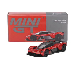 Nessiworld Mini GT 1/64 Aston Martin Valkyrie Hyper Red