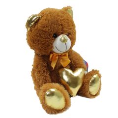 Nessiworld 62501 Parlak Kalpli Peluş Ayı 40 cm
