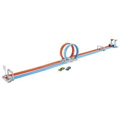 Nessiworld GFH85 Hot Wheels Çift Çemberde Depar Pist Seti