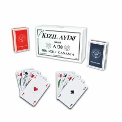 Nessiworld   1030165 Ext Kızıl Ayı Artex A30 Oyun Kağıdı -Star Okey