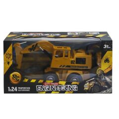 Nessiworld  HT059 Kumandalı Şarjlı İş Makinesi Kazıcı -Canem Oyuncak