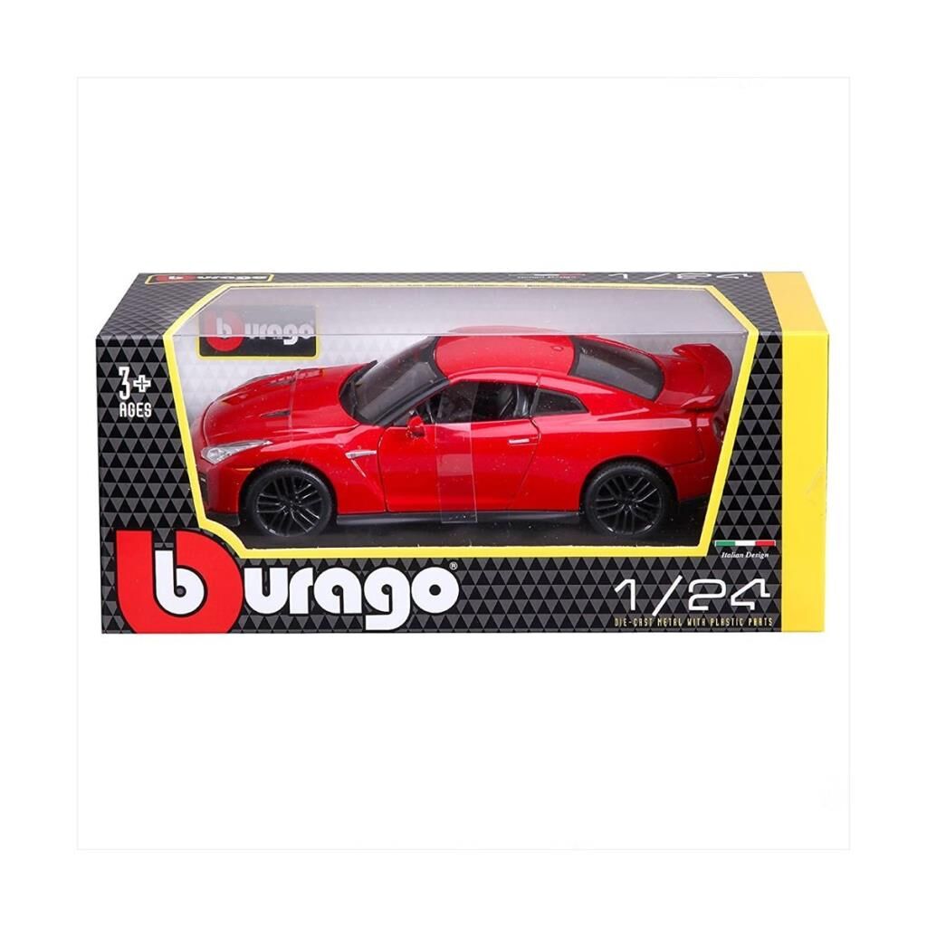 Nessiworld  21082 Burago 1:24 Nissan GT-R 2017 Model Araba