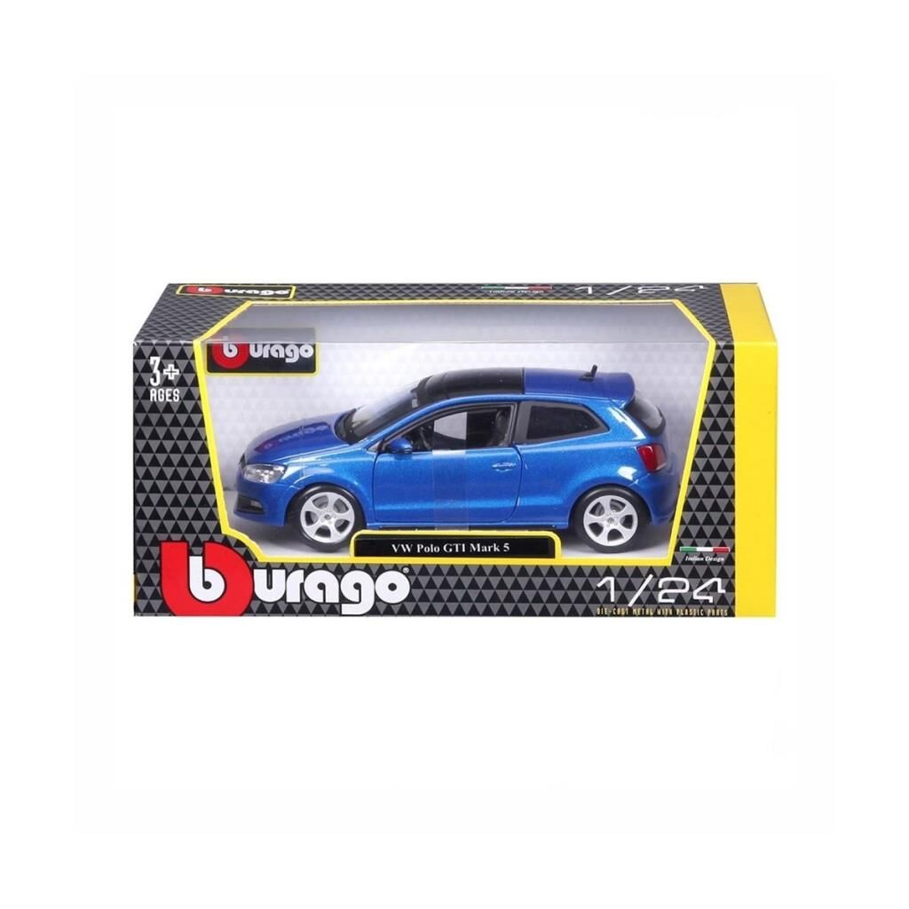 Nessiworld 21059 Burago 1:24 Volkswagen Polo GTI Mark 5 Model Araba