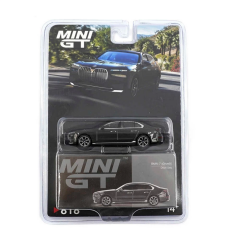 Nessiworld Mini GT 1/64 BMW i7 xDrive60 Dravit Grey Blister Paket