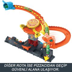 Nessiworld  HTN81HotWheelsPizzaDükkanındaKobraMacerasıOyunSeti