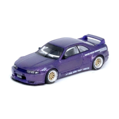 Nessiworld Inno 1/64 Nissan Skyline GT-R (R33) ''PANDEM ROCKET BUNNY'' Purple