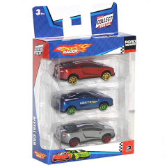 Nessiworld Speed Racer Road Series Metal Model Araba Seti 3'lü