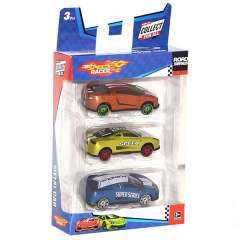 Nessiworld Speed Racer Road Series Metal Model Araba Seti 3'lü