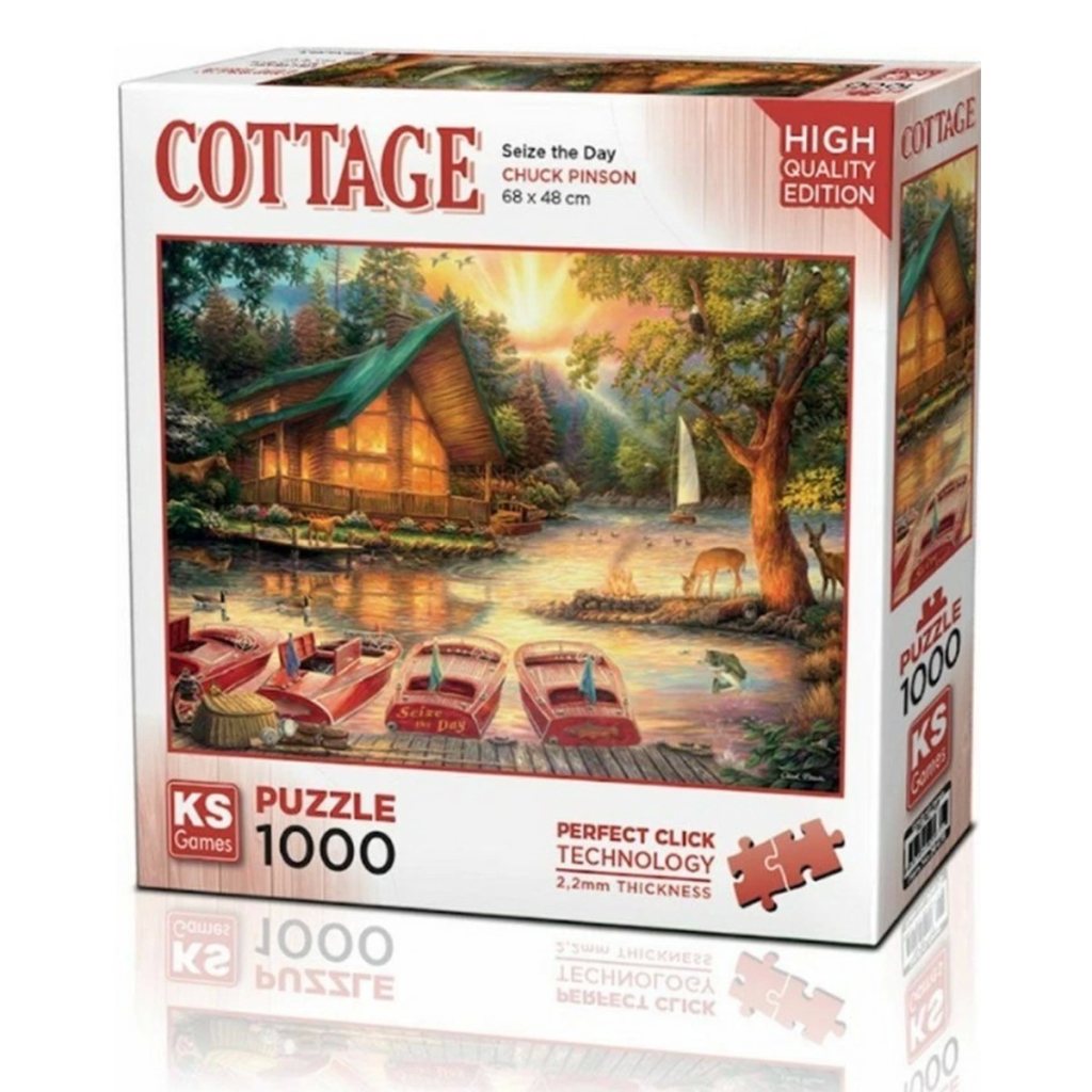 Nessiworld  KS Games Seize the Day Puzzle 1000 Parça 20675