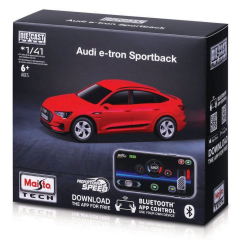 Nessiworld Maisto 1:41 APP Control Kumandalı Metal Araba - Audi e-tron Sport