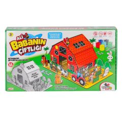 Nessiworld  8202 Ali Babanın Çiftliği 3D Puzzle ve Boyama -Totteriq