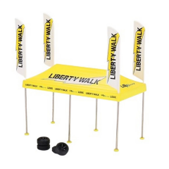 Nessiworld  Mini GT 1/64 Paddock Service Tent Set - LB Racing