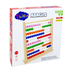 Nessiworld  Playwood Kutuda Ahşap Büyük Abaküs