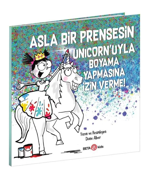 NessiWorld Asla Bir Prensesin Unicorn'uyla Boyama Yapmasına İzin Verme