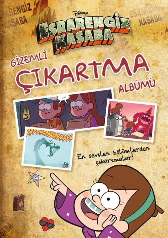 NessiWorld Disney Esrarengiz Kasaba Gizemli Çıkartma Albümü