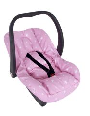 Nessiworld   Bel Destekli Ana Kucağı Örtüsü ART-61 Pembe Yıldız