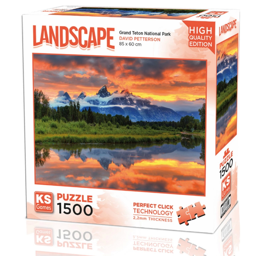 Nessiworld  KS Games Grand Teton National Park Puzzle 1500 Parça 22037