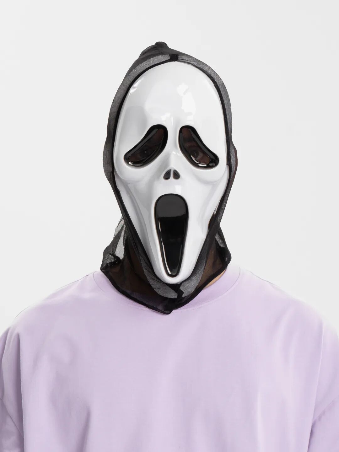 Nessiworld  Kapşonlu Çığlık Maskesi Scream Maskesi - Hayalet Maskesi 33x21 cm