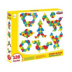 Nessiworld  03 298 Eğlenceli Bloklar 128 Parça -Pilsan Oyuncak