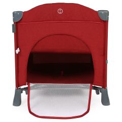 Yoyko Exclusive Comfort 8 in 1 Anne Yanı Park Yatak Oyun Parkı 70x110 - Bordo