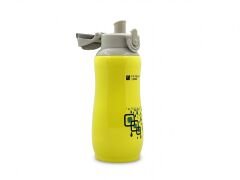 Sema Baby Penguen Kilitli Paslanmaz Çelik Bebek Termosu 600 Ml - Sarı