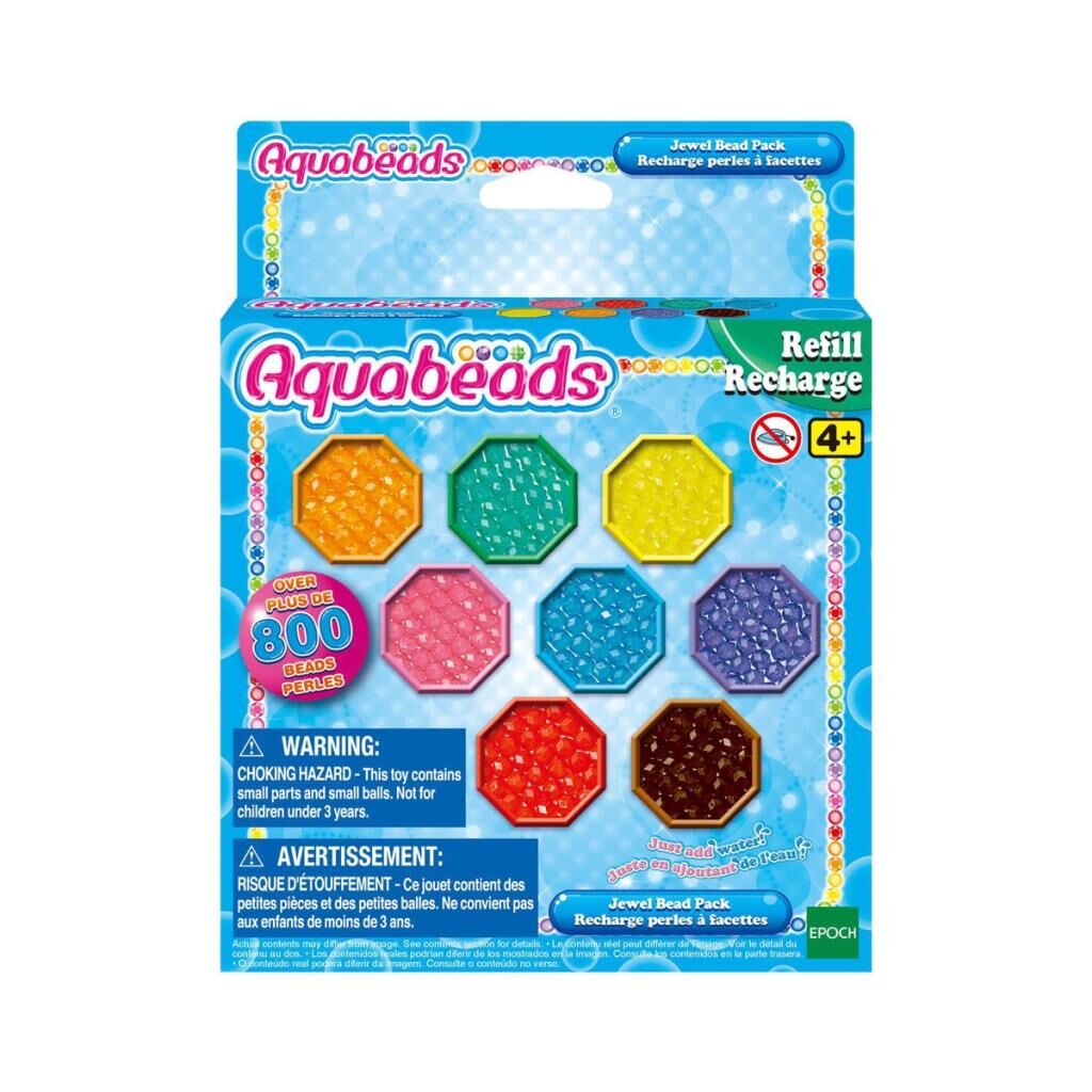 Nessiworld 31520 Epoch AquaBeads Kristal Boncuk Paketi - Yedek Paket, 800 parça +4 yaş