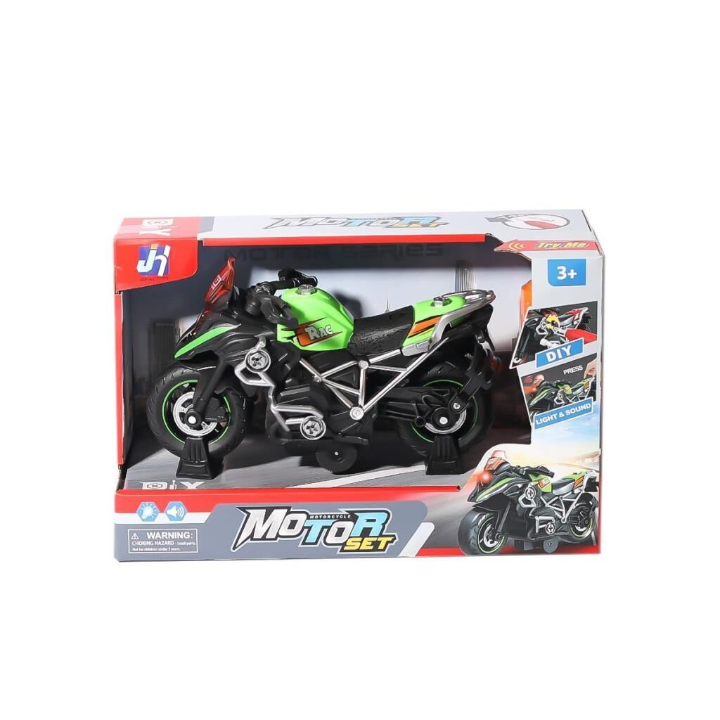 NessiWorld8080A-6-8 Işıklı Müzikli Söktük Motorsiklet -Canem