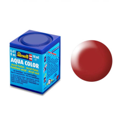 NessiWorld Revell 330 - Aqua Color Fiery Red Silk - Mat Boya- 18 ml