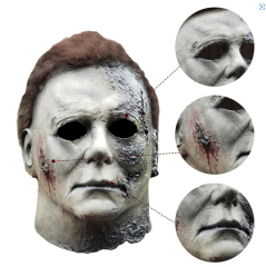 Nessiworld    Michael Myers Lateks Maske - Michael Myers Et Maske Kafaya Tam Geçmeli