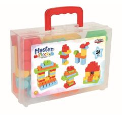 Nessiworld  03 577 Master Bloklar 28 Parça Çantalı -Pilsan Oyuncak