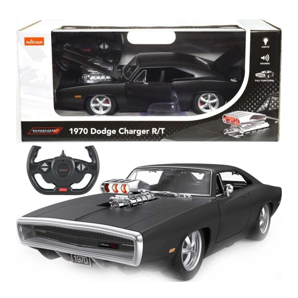 Nessiworld 99010 1970 Dodge Charger R/T Sesli ve Işıklı Uzaktan Kumandalı Araba -Sunman