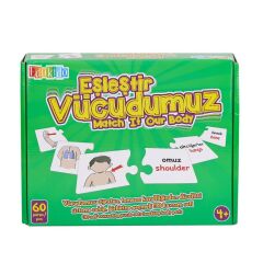 Nessiworld EDU-1008 Eşleştir Vücudumuz -Chiva