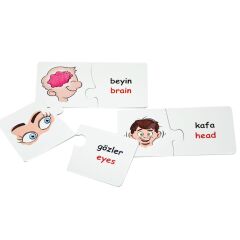 Nessiworld EDU-1008 Eşleştir Vücudumuz -Chiva