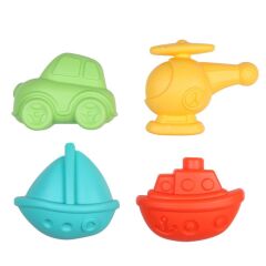 Nessiworld LC Lets Be Child Taşıtlar 4'lü Kum Kalıbı