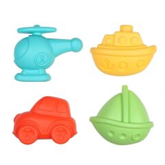 Nessiworld LC Lets Be Child Taşıtlar 4'lü Kum Kalıbı
