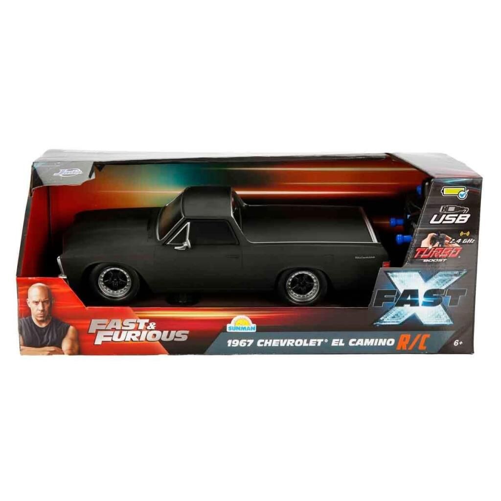Nessiworld  8429 1:16 Fast & Furious 1967 Chevrolet El Camino USB Şarjlı Uzaktan Kumandalı Araba