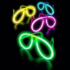 Nessiworld  Neon Glow Fosfor Gözlük – Festival & Parti (12&#39;li Set)