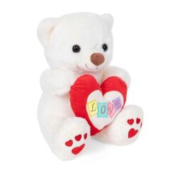 Nessiworld  4762 Peluş Ayı Kalpli 30 cm