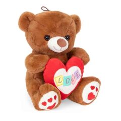 Nessiworld  4762 Peluş Ayı Kalpli 30 cm