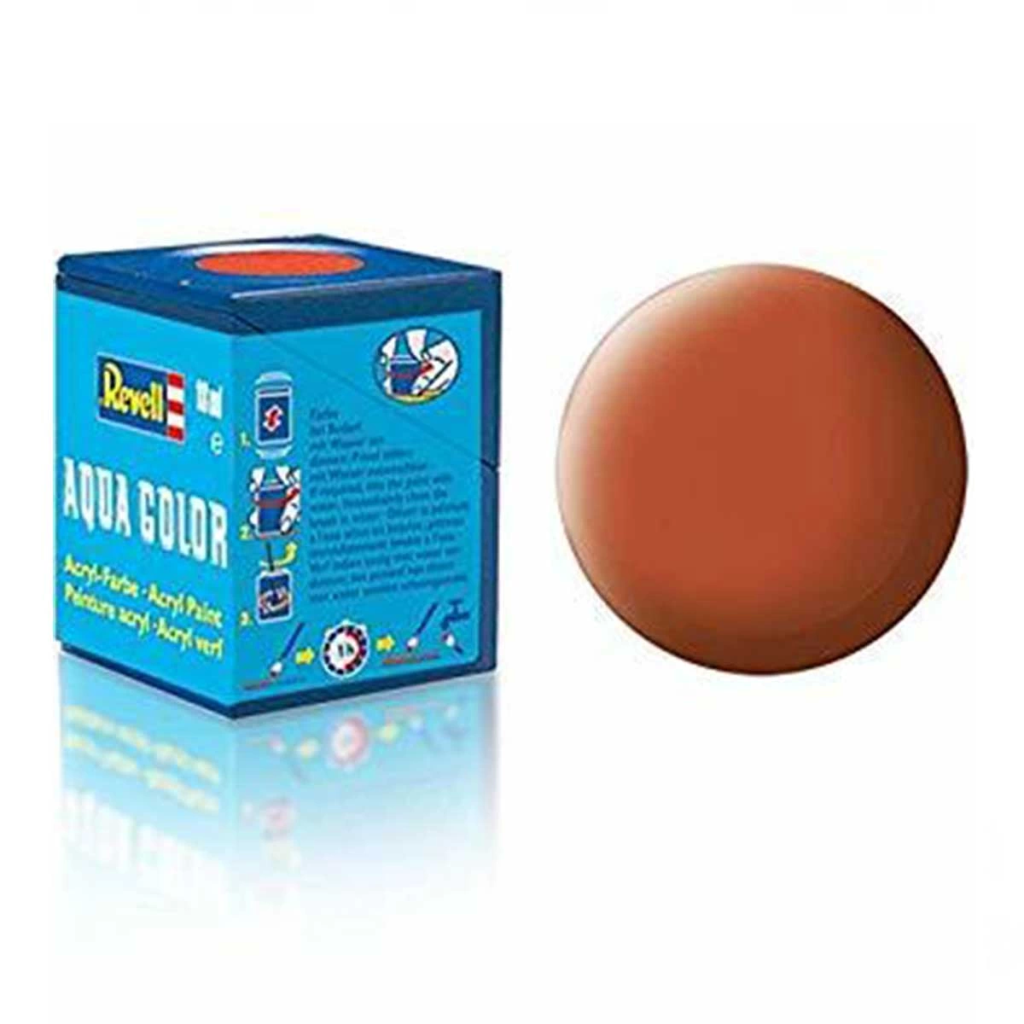 Nessiworld  Revell 85 -Aqua Color Brown - Mat Boya - 18 ml