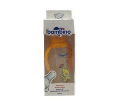 Bambino Natural PP Kulplu Biberon 250 ml - Turuncu