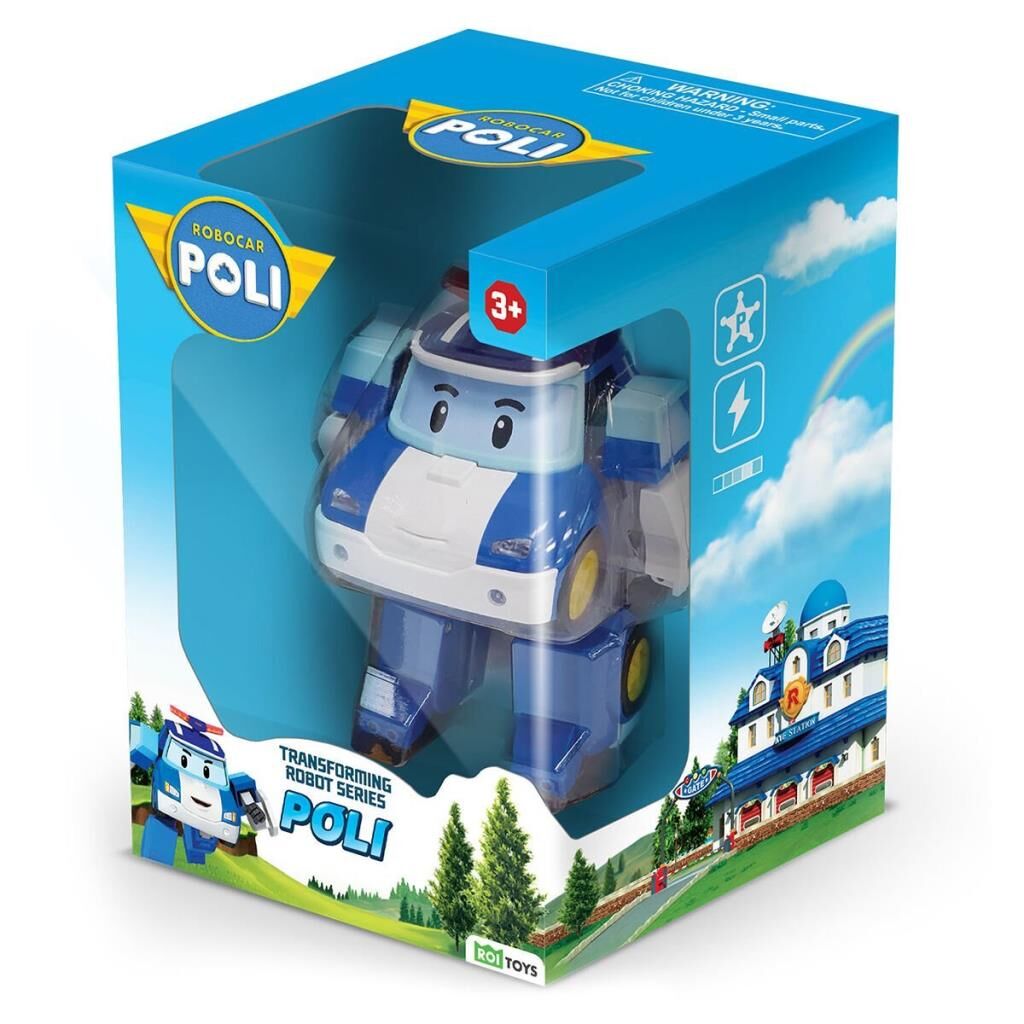 Nessiworld  POLI MRT-0650 Robocar Poli Transforming Robot Poli Figür