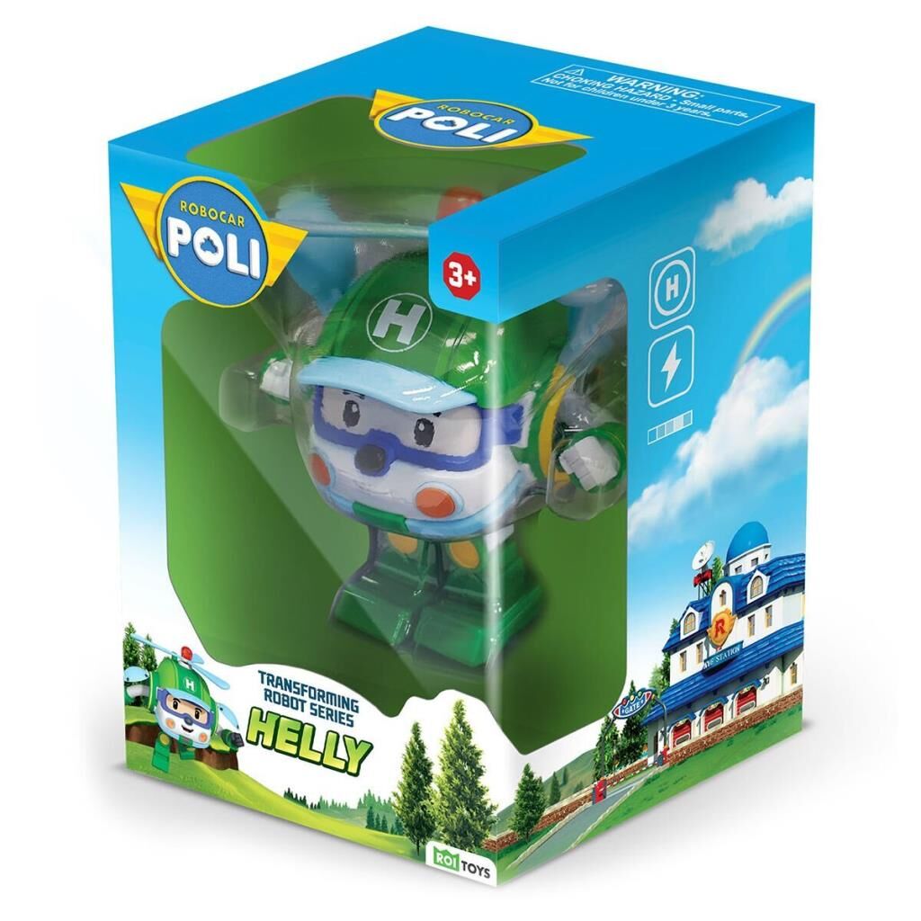 Nessiworld  POLI MRT-0653 Robocar Transforming Robot Helly Figür -Necotoys