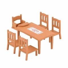 Nessiworld 4506 Sylvanian Families Yemek Masası Seti - figürler ayrı satılır +3 yaş