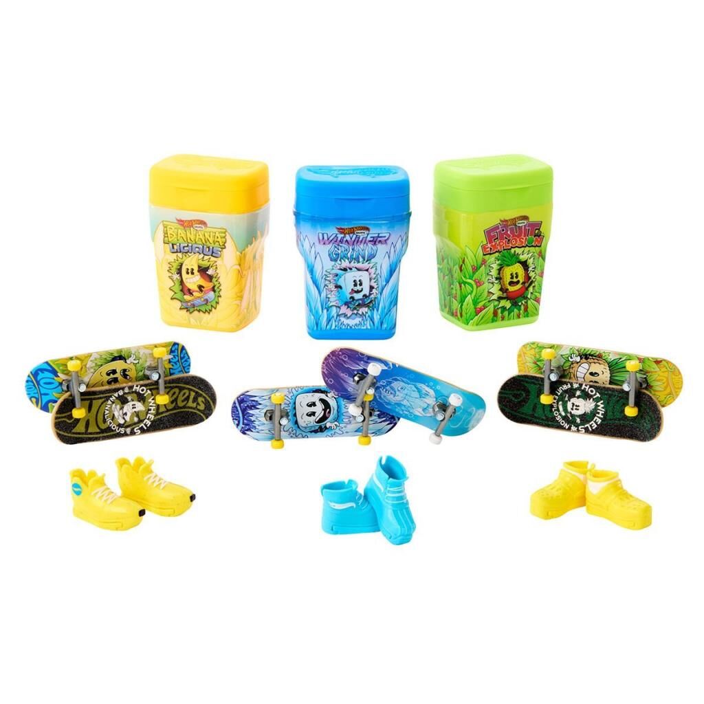 NessiWorld HTP10 Hot Wheels Skate İkili Parmak Kaykay Kutusu (Aromalı Sakız Kutusu Temalı)