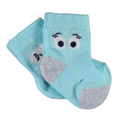 Nessiworld Nessiworld Bibaby Biorganic Hi Erkek 2'Li Çorap 68402 Mint