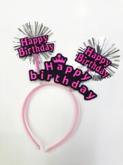 Nessiworld Happy Birthday Neon Renk Doğum Günü Tacı 12 Adet